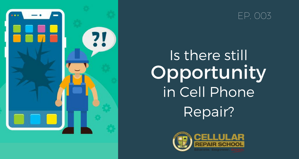 Episode 003: Is there still opportunity in Cell Phone Repair?